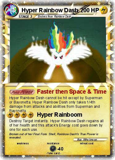 Pokemon Hyper Rainbow Dash