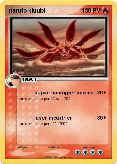 Pokemon naruto kiuubi