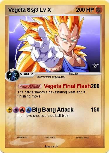 Pokemon Vegeta Ssj3 Lv X