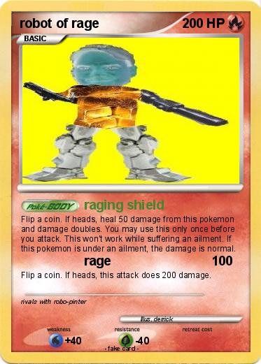 Pokemon robot of rage