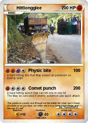 Pokemon Hittlongglee