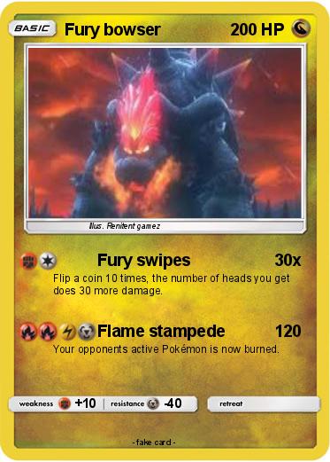 Pokemon Fury bowser