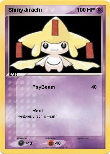 Pokemon Shiny Jirachi