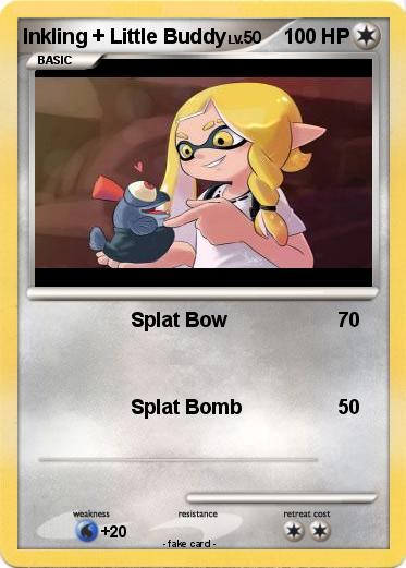 Pokemon Inkling + Little Buddy