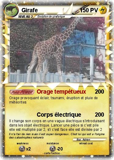 Pokemon Girafe