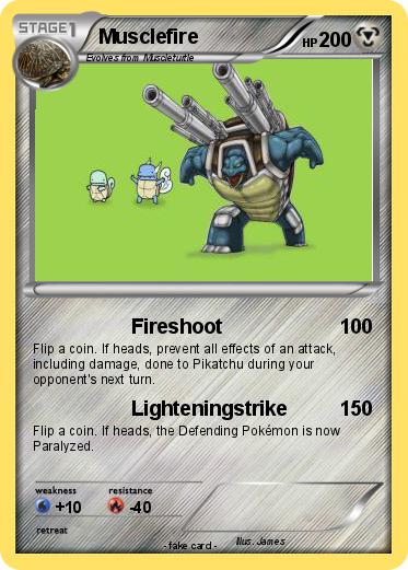 Pokemon Musclefire