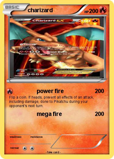 Pokemon charizard