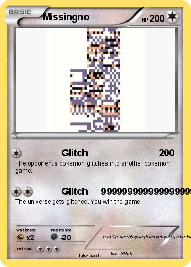 Pokemon Missingno