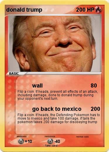 Pokemon donald trump