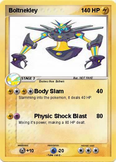 Pokemon Boltnekley