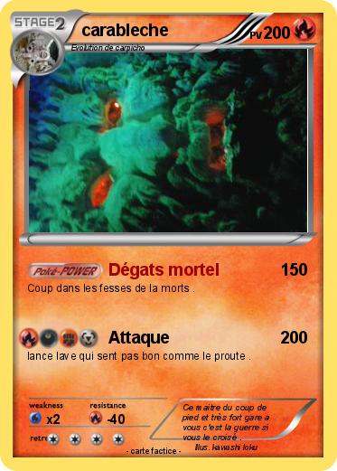Pokemon carableche
