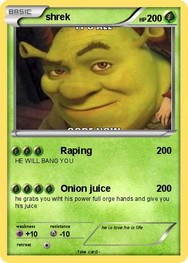 Pokemon shrek