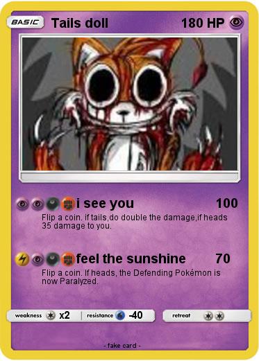Pokemon Tails doll