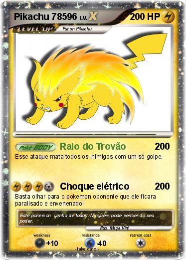 Pokemon Pikachu 78596