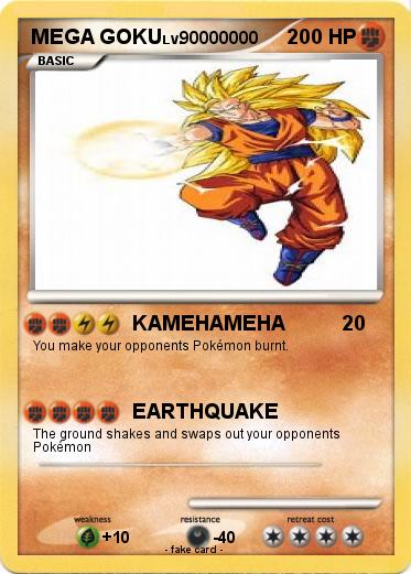 Pokemon MEGA GOKU