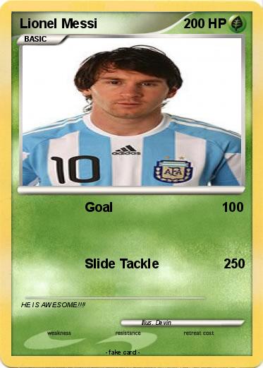 Pokemon Lionel Messi