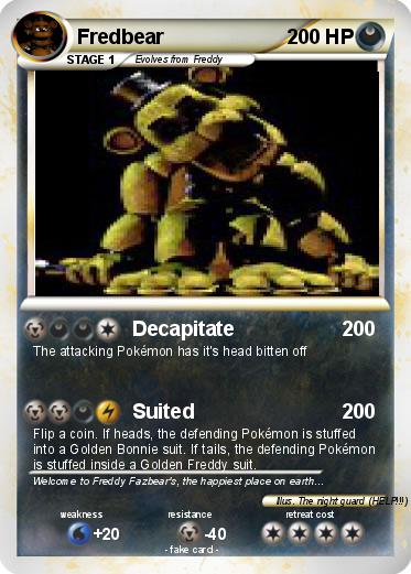 Pokemon Fredbear