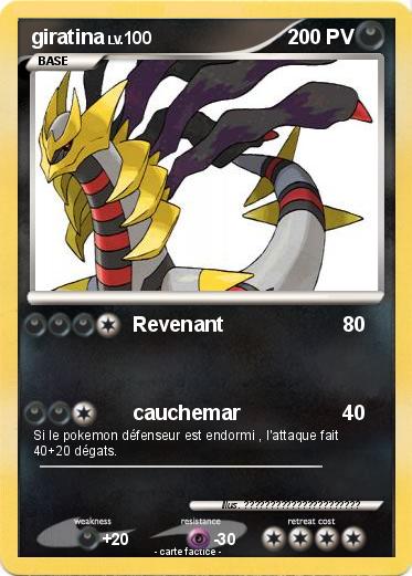 Pokemon giratina