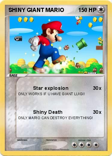 Pokemon SHINY GIANT MARIO