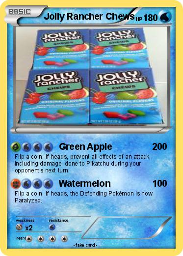 Pokemon Jolly Rancher Chews