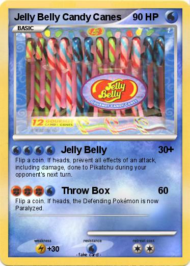 Pokemon Jelly Belly Candy Canes