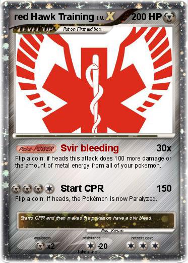Pokemon red Hawk Training
