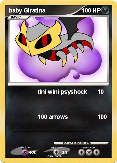 Pokemon baby Giratina