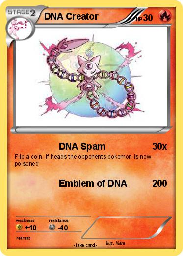 Pokemon DNA Creator