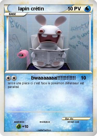 Pokemon lapin crétin