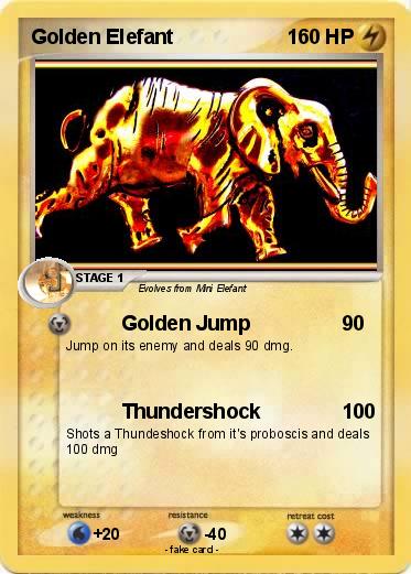 Pokemon Golden Elefant