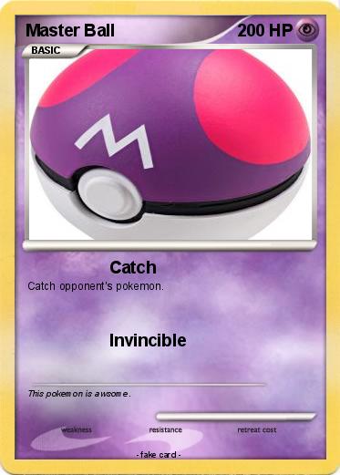 Pokemon Master Ball