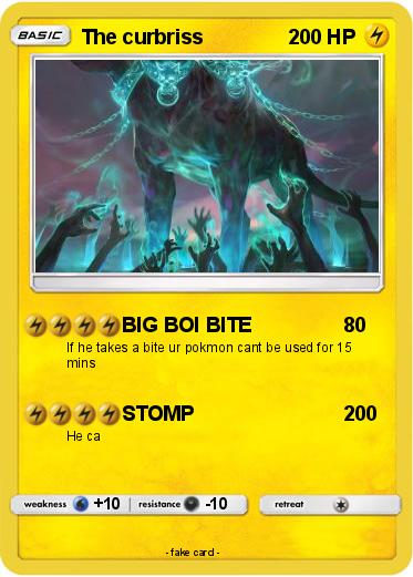 Pokemon The curbriss