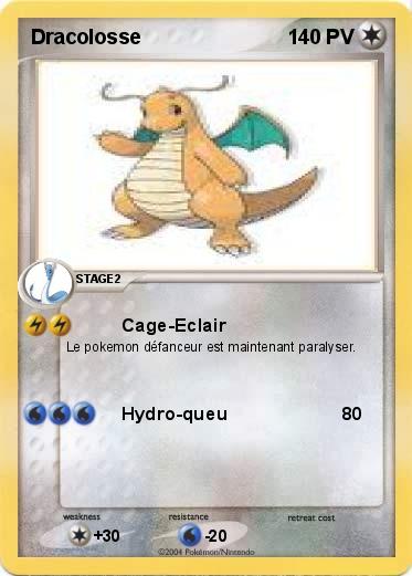 Pokemon Dracolosse