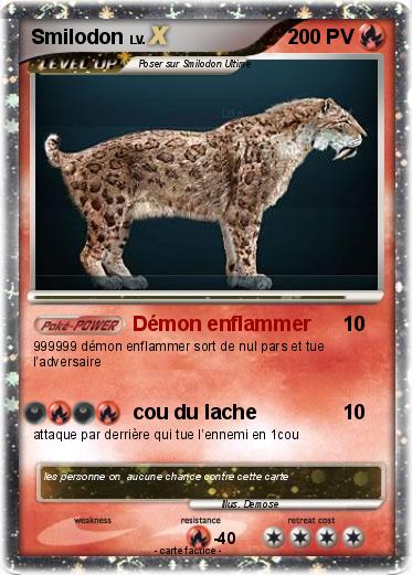 Pokemon Smilodon