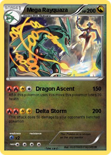 Pokemon Mega Rayquaza