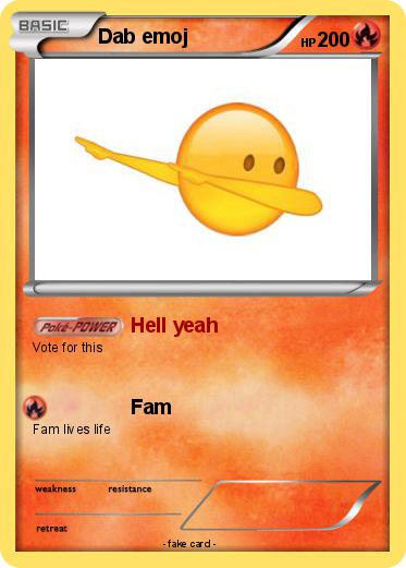 Pokemon Dab emoj