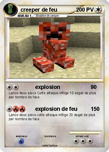 Pokemon creeper de feu
