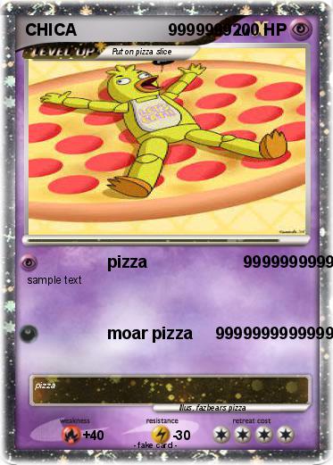 Pokemon CHICA                    9999999