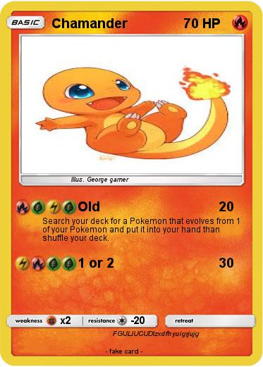 Pokemon Chamander