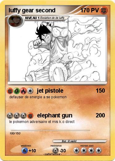 Pokemon luffy gear second
