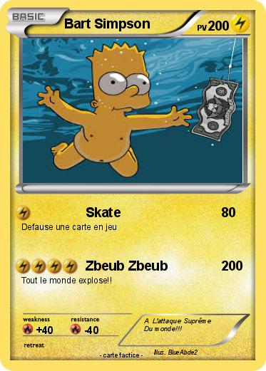 Pokemon Bart Simpson