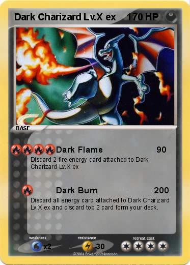 Pokemon Dark Charizard Lv.X ex    1
