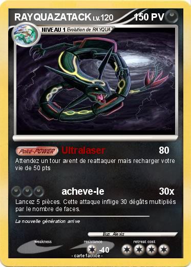 Pokemon RAYQUAZATACK