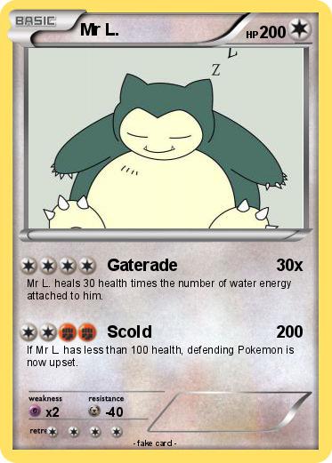 Pokemon Mr L.