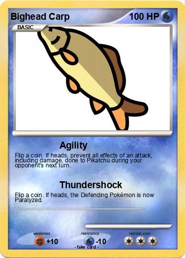 Pokemon Bighead Carp