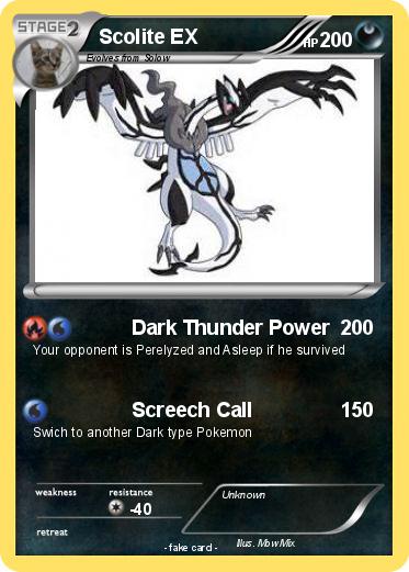 Pokemon Scolite EX