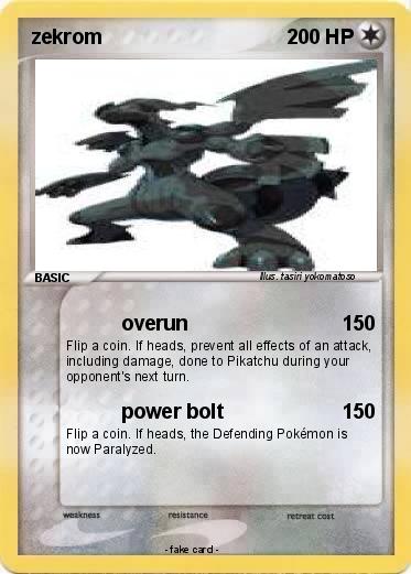 Pokemon zekrom
