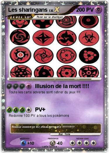 Pokemon Les sharingans