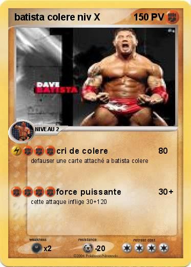 Pokemon batista colere niv X