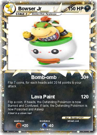 Pokemon Bowser Jr